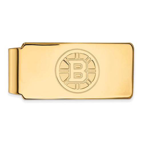 10ky NHL Boston Bruins Logo Money Clip