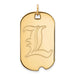 SS w/GP University of Louisville Large Dog Tag