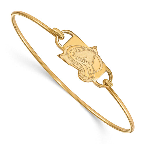 SS GP Colorado Avalanche Small Ctr Wire Bangle