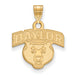 14ky Baylor University Small Head Pendant