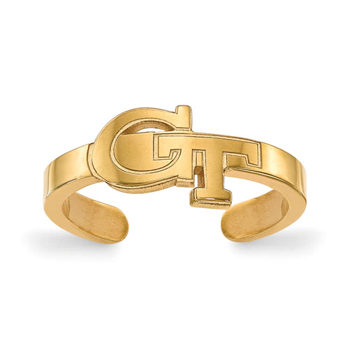 SS w/GP Georgia Institute of Technology Toe Ring