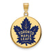 SS w/GP NHL Toronto Maple Leafs Lg Enl Disc Pendant