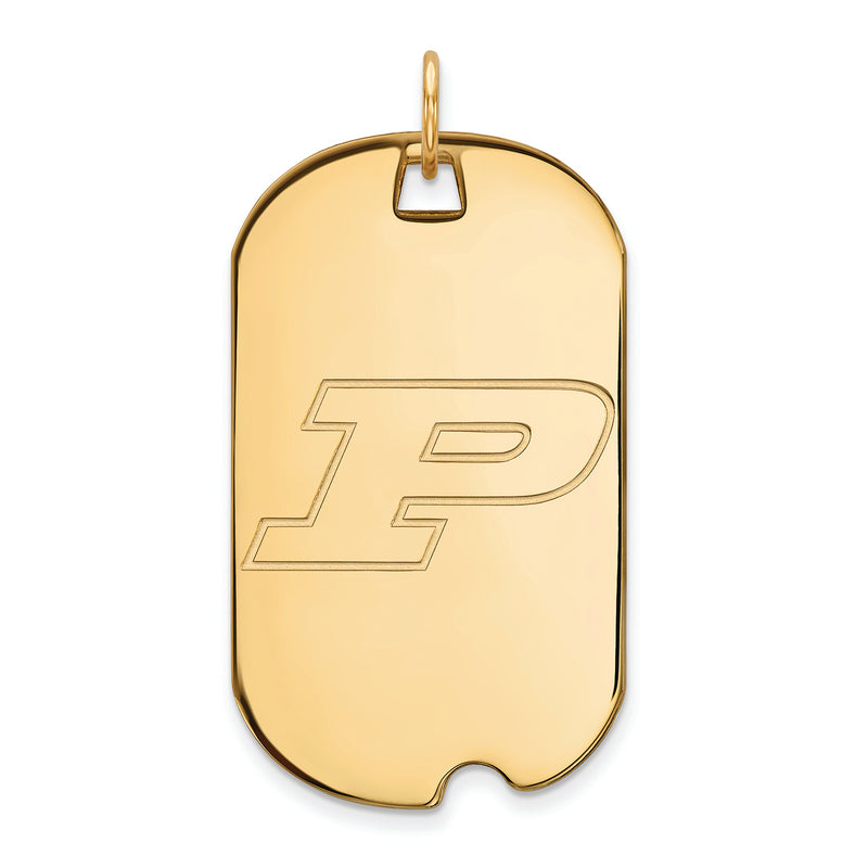 SS w/GP Purdue P Large Dog Tag