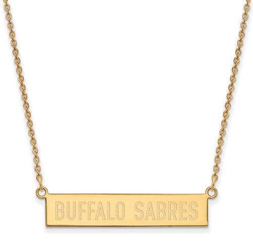 SS GP Buffalo Sabres Small Bar Necklace