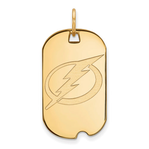 10ky NHL Tampa Bay Lightning Small Dog Tag