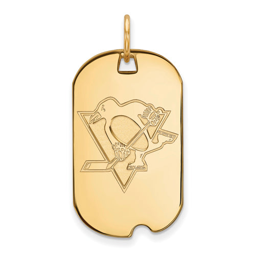 10ky NHL Pittsburgh Penguins Small Dog Tag
