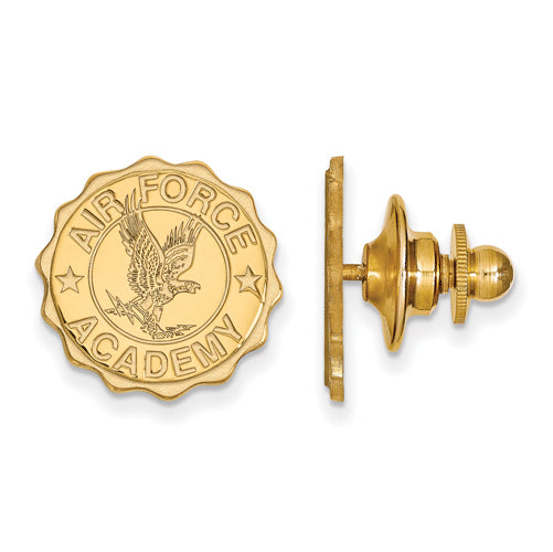 14ky US Air Force Academy Crest Lapel Pin