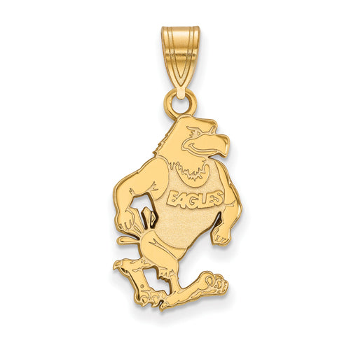 14ky Georgia Southern University Large Full Eagle Pendant