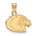 10ky Marquette University Small Golden Eagle Pendant