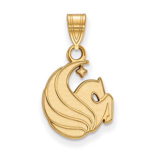 SS w/GP University of Central Florida Small Tab Pendant