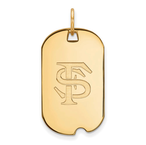 10ky Florida State University Small Dog Tag