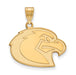 10ky Marquette University Large Golden Eagle Pendant