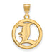 SS w/GP University of Louisville Med Pendant in Circle