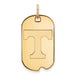 SS w/GP University of Tennessee Small Volunteers Dog Tag