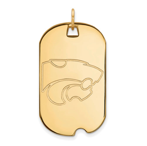 10ky Kansas State University Large Dog Tag