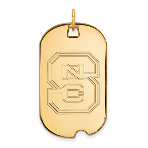 SS w/GP North Carolina State University Large Dog Tag