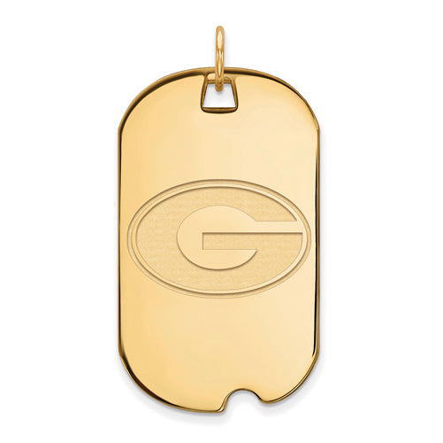 10ky University of Georgia Large Dog Tag