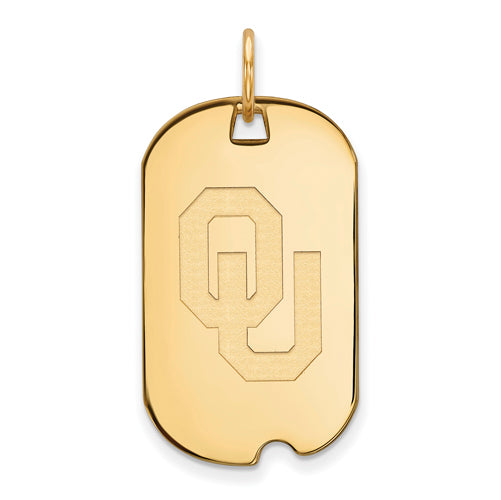 14ky University of Oklahoma Small Dog Tag