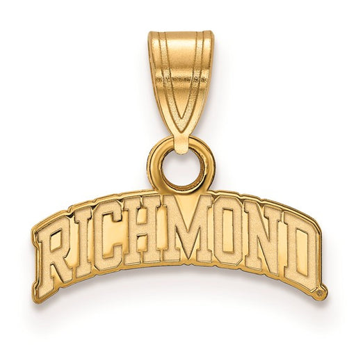 10ky Gold University of Richmond Small Script Pendant