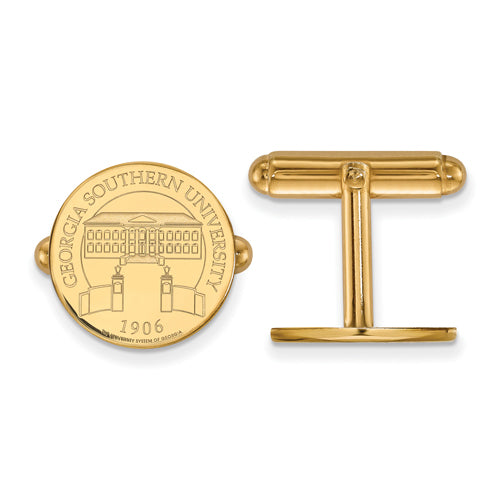 14ky Georgia Southern University Crest Cuff Links