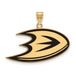 SS w/GP NHL Anaheim Ducks Large Enamel Pendant