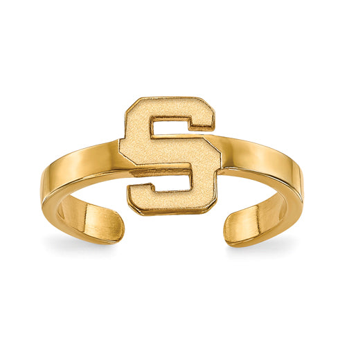 SS w/GP Michigan State University Toe Ring