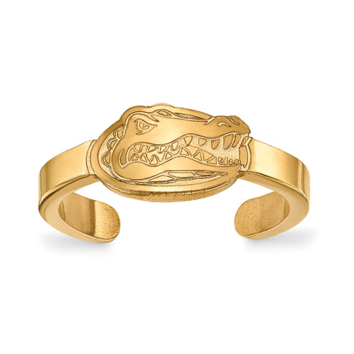 SS w/GP University of Florida Toe Ring
