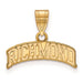 10ky Gold University of Richmond Medium Script Pendant