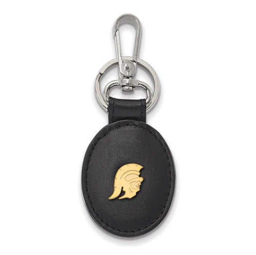 GP Univ of Southern California Leather Trojan Key Fob