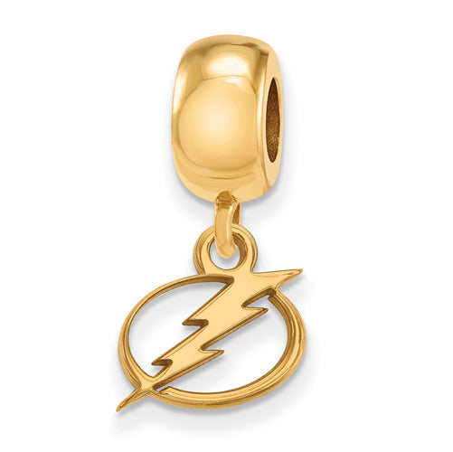 SS w/GP NHL Tampa Bay Lightning XS Dangle Bead Charm
