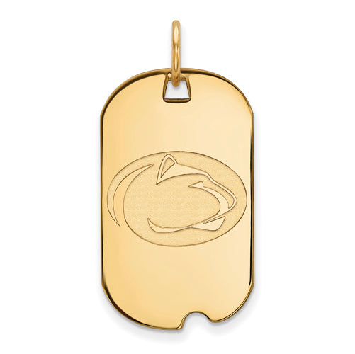14ky Penn State University Small Nittany Lion Dog Tag