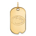 SS w/GP Penn State University Small Nittany Lion Dog Tag