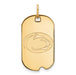 10ky Penn State University Small Nittany Lion Dog Tag