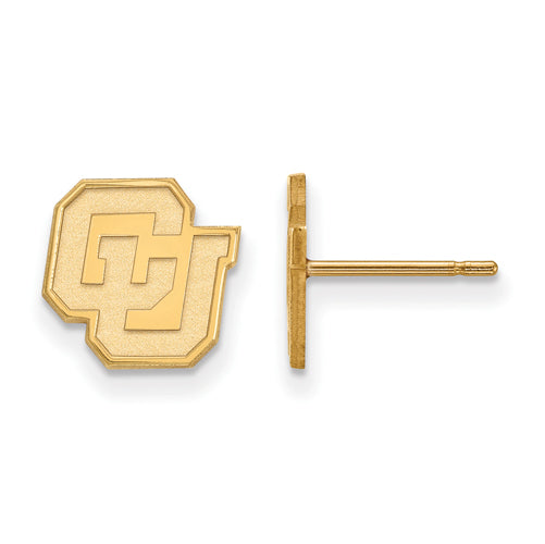 SS w/GP University of Colorado XS Post Earrings