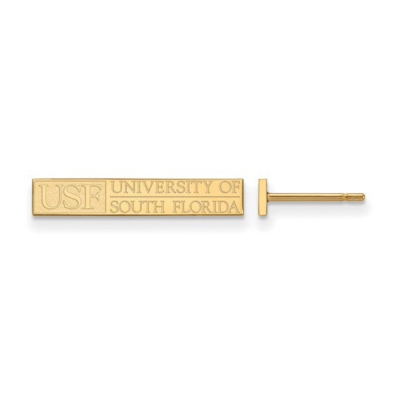 SS  w/GP LA University of South Florida Extra Small Post Earring