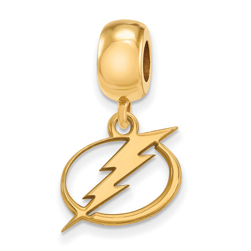 SS w/GP NHL Tampa Bay Lightning Small Dangle Bead