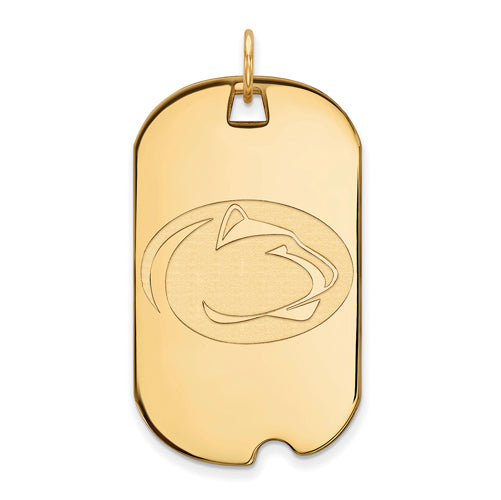 14ky Penn State University Large Nittany Lion Dog Tag
