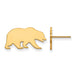 10ky University of California Berkeley Bear Small Post Earrings