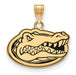 SS w/GP University of Florida Small Enamel Pendant