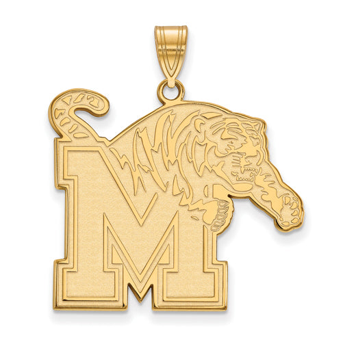 14ky University of Memphis XL Tigers Pendant