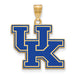 SS w/GP University of Kentucky Large Enamel Pendant