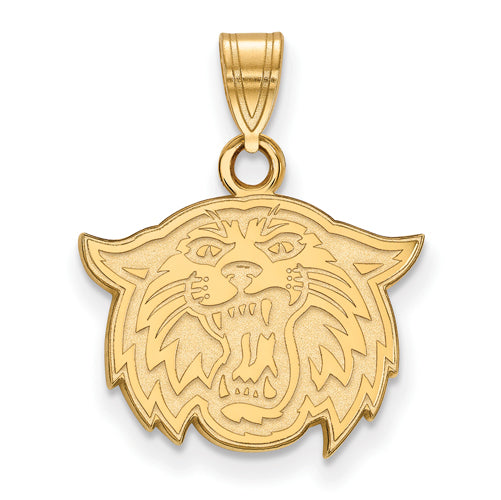 10ky Villanova University Small Wildcat Pendant