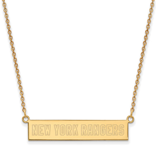 SS GP New York Rangers Small Bar Necklace