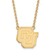 14ky University of Colorado Large Pendant w/Necklace