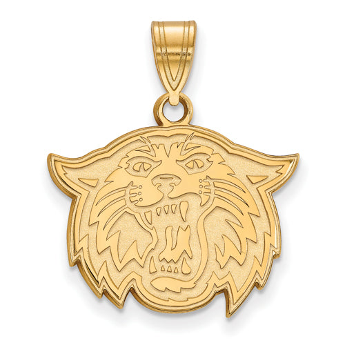 10ky Villanova University Medium Wildcat Pendant