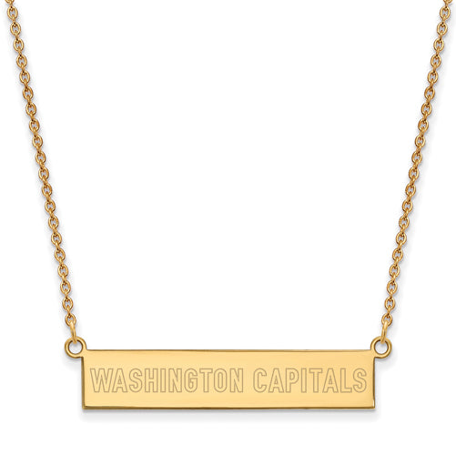 SS GP Washington Capitals Small Bar Necklace