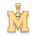 14ky University of Memphis M Small Pendant