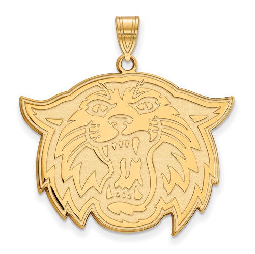 14ky Villanova University XL Wildcat Pendant