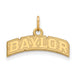 SS w/GP Baylor University XS Arched Pendant