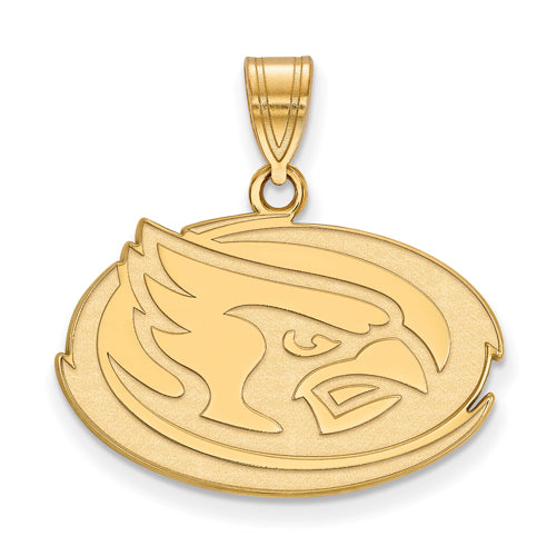 14ky Iowa State University Medium Cardinal Pendant